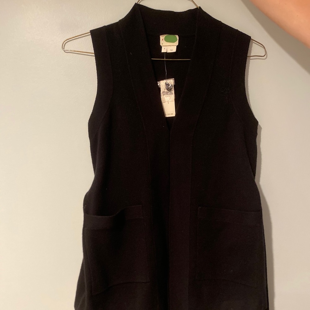 Beautiful ANTHROPOLOGIE Black Swearer Vest